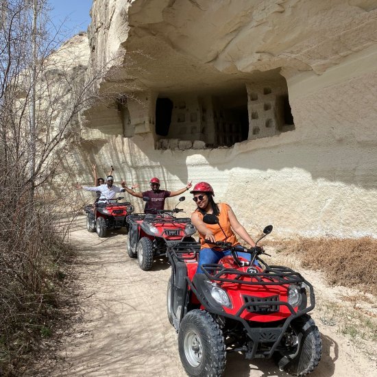 Cappadocia: Ürgüp Three Beauties Atv Tour 2 Hours At Sunset